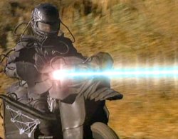 Laser action!