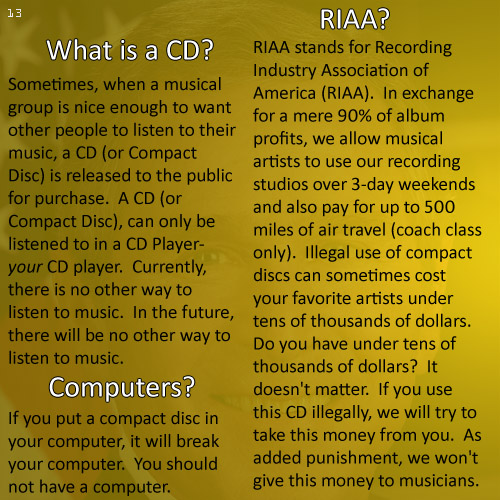 Cd Liner Notes Template Word